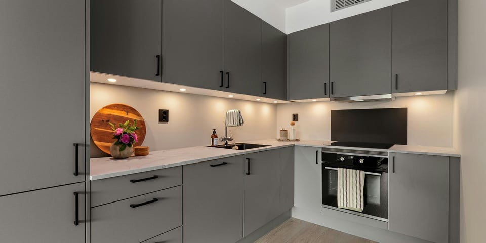 Flat panel kitchen cabinets in san antonio kitchen renovation