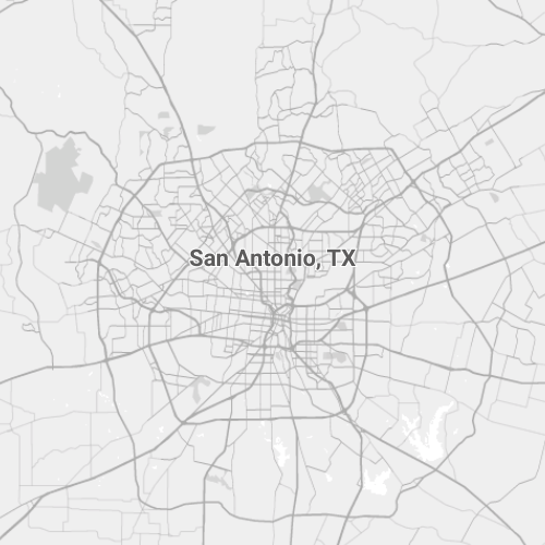 San Antonio, TX Map