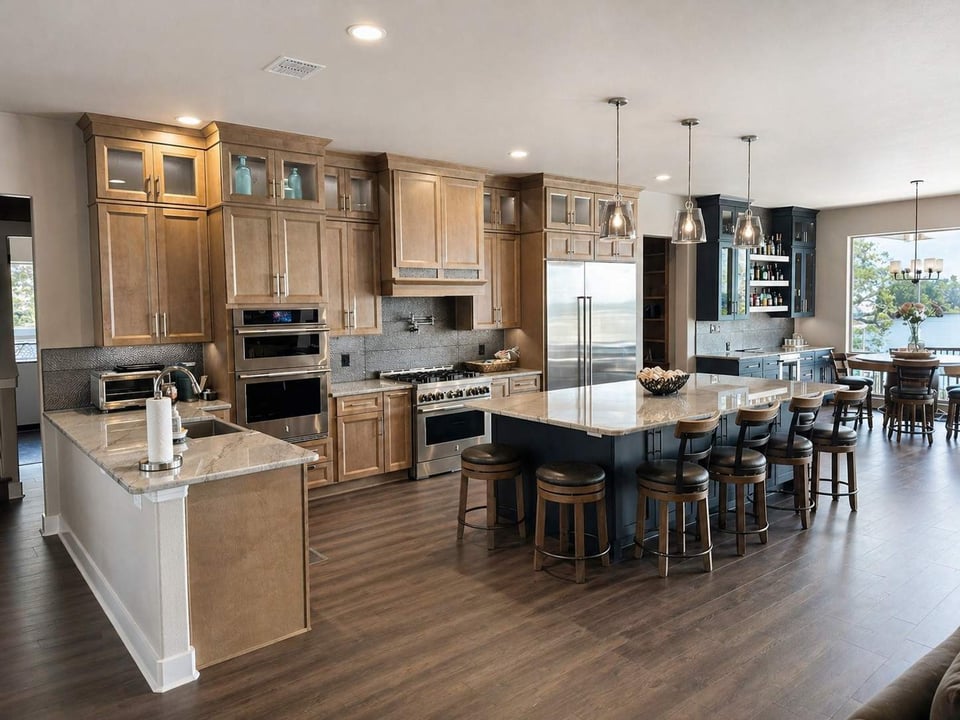 Spring Branch kitchen remodel after